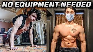 Full Body At Home Bodyweight Workout (NO EQUIPMENT NEEDED) | Quarantine Workout