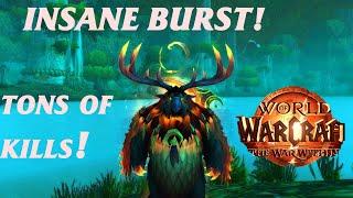 THIS BUILDS BURST IS INSANE! TONS OF KILLS! - Balance druid pvp the war within 11.0.7