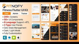 Fitnofy - Fitness App Flutter UI Kit