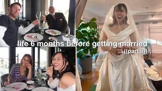 life 6 months before getting married... part 2: food tasting + fun in sicily | wedding series