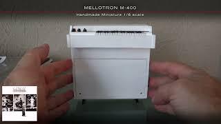 MELLOTRON M400 - Handmade Miniature 1/6 scale.