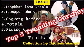 Top 5 Tibetan gorshey collection, Tibetan circle dance, Gorshey Hits 2024 #tibetangorshey #gorshey