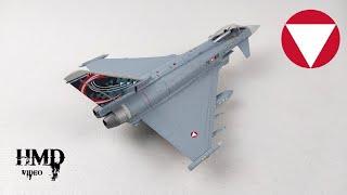 Eurofighter Typhoon Austrian Air Force, 2019 Livery, Hobby Master 1:72 Diecast Model HA6610