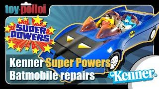 Vintage Kenner Super Powers Batmobile repair - Toy Polloi