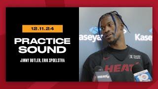 Jimmy Butler, Erik Spoelstra | Practice Interview | December 11, 2024