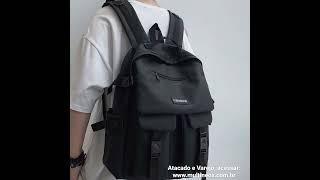 Mochila Impermeável Unissex Grande Capacidade Atacado e Varejo - Multineos #atacado #comercial