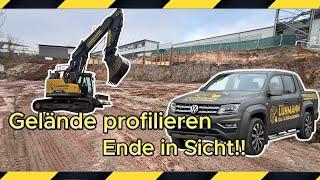 Gelände profilieren/ Ende in Sicht |Eine Woche Bau 63|