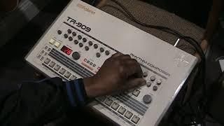 vintage Roland TR-909 Rhythm Composer drum machine