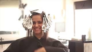 pakisraniactress Rabyakulsoom haircolor transformation by beenish  Parvez