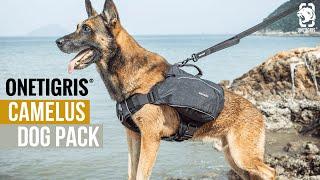 OneTigris CAMELUS Tactical  K9 Dog Pack | No-pull Saddle Backpacks With Handle and Pockets