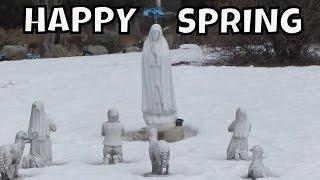 Happy Spring at Fatima Shrine Holliston from NaturesFairy