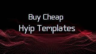 Buy Cheap Hyip Template