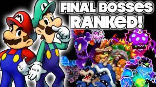 Which Mario and Luigi Game Has the BEST Final Boss?! (All Bosses RANKED!)