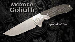 Maxace Goliath Special Edition:  Big & Beautiful Flipper of Premium Materials!