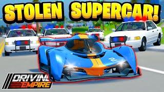 Stolen Supercar In Driving Empire!