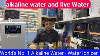 alkaline water and live Water | Water Ionizer Machine | Alkaline water ionizer