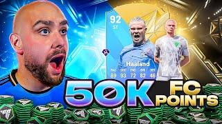 50K FC Points Decides My Team w/ 91 HAALAND!