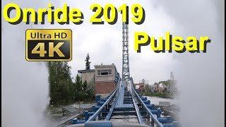 Walibi Belgium 2019 - Pulsar (High Quality Onride 4K POV & OffRide) Mack PowerSplash Coaster 1st row