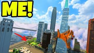 Giant Tsunami HITS San Francisco CITY! Teardown Gameplay