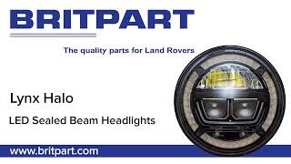 Britpart Lynx Halo - LED Sealed Beam Headlights