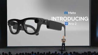 Meta's New Aria 2 AI Glasses Are Incredible