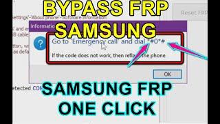 Samsung FRP BYPASS ALL ANDROID VERSION One Click Auto Enable ADB