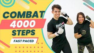 30 MIN COMBAT CARDIO with MOM  • 4000 Steps • Keoni Tamayo • Workout #206