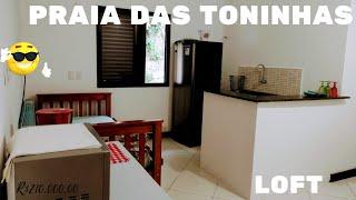 COMPRAR APARTAMENTO TIPO LOFT - KITNET NA PRAIA DAS TONINHAS EM UBATUBA SP - KITNET BARATAS