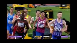 Mens 800m Semi Final Heat 3 World Championships 2023