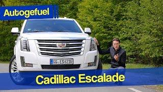 Cadillac Escalade REVIEW - putting the US V8 to the German Autobahn - Autogefuel