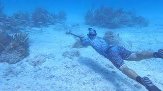 Emerald Reef spearfishing near Key Biscayne off Miami, Florida