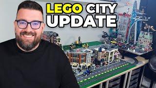 Lego City Progress Report: New Modular Buildings & Expansion Plans!