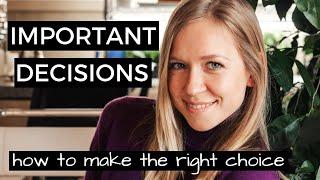 Career and Education Decisions - How to Make the Right Choice?