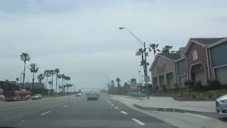 Pacific Coast Highway from Anaheim Ave (Long Beach) to 24th St (Sunset Beach)