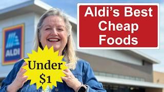 Top 10 Cheap Foods UNDER $1.00 You Need to Buy Now at Aldi