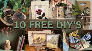 10 FREE & EASY DIY UPCYCLING PROJECTS USING STUFF FROM YOUR HOUSE & YARD