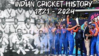 Indian Cricket History: From 1721 Beginnings to 2024 Glory – A Complete Journey