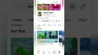 My YouTube channel ajmal Gujjar