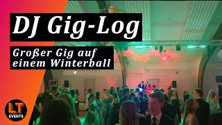 Fette Party und großes Setup - LT Events auf einen Winterball | DJ Gig-Log