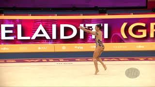 KELAIDITI Eleni (GRE) - 2019 Rhythmic Worlds, Baku (AZE) - Qualifications Clubs