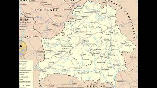 map of Belarus [ карта беларусі ]