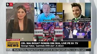 Cel mai bogat român din SUA, despre vitoria lui Donald Trump: "Vor urma schimbări globale. _B1TV_