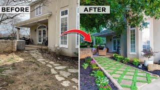 DIY Paver Walkway