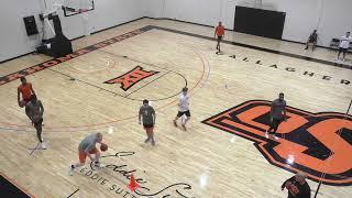 Full Court Warmup Drill (Ballhandling/Finishing) - Oklahoma State MBB