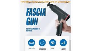 LCD Display Massage Gun 33.6W Deep Muscle Massager Muscle Pain Body Massage Exercising Relaxation
