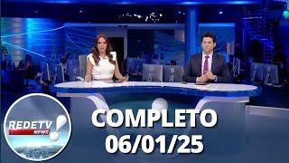 RedeTV News (06/01/25) | Completo