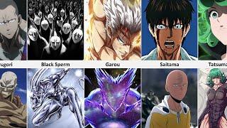 First and Final Form of One Punch Man Characters