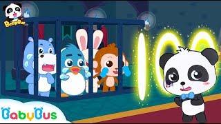 Baby Panda's Number Magic | Kiki Rescues Friends | Math Kingdom Adventure | Panda Cartoon | BabyBus