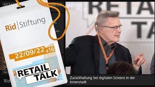 II. RETAIL TALK #16: Zurückhaltung bei digitalen Screens in der Innenstadt – Cornelius Mager