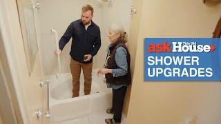 Shower Upgrades for Aging in Place | Ask This Old House